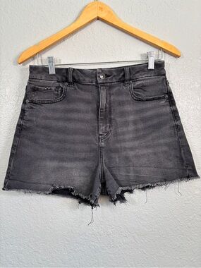 American Eagle Muted Black Curvy Mom Shorts 3" inseam Sz. 8